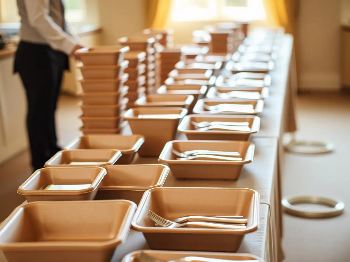 Emballage pour Events & Catering — Packma.ma