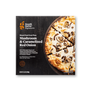 Signature Wood-Fired Mushroom and Caramelized Red Onion Frozen Pizza